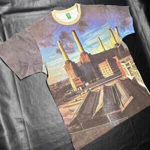 Pink Floyd Animals T-Shirt Men’s Large All Over Print - Habitat BP